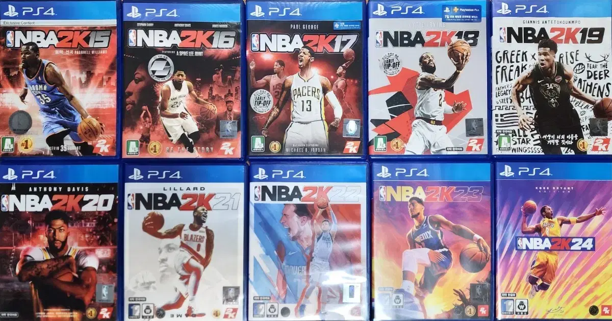 ps4 플스4 nba시리즈 (15~24)